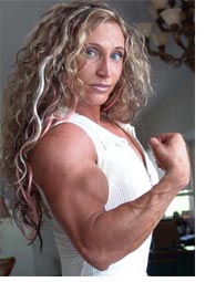 Female Bodybuilder Klaudia Larson